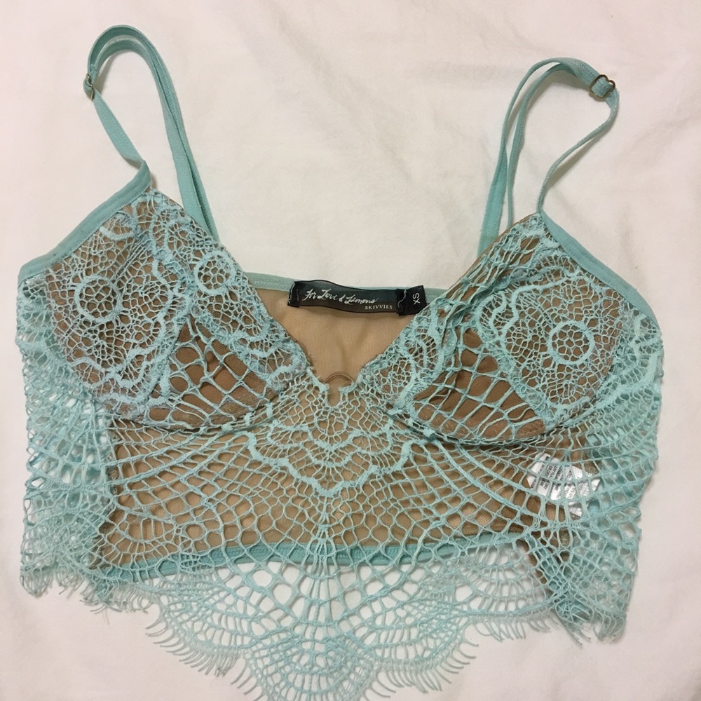 For Love & Lemons Eyelash Bralette